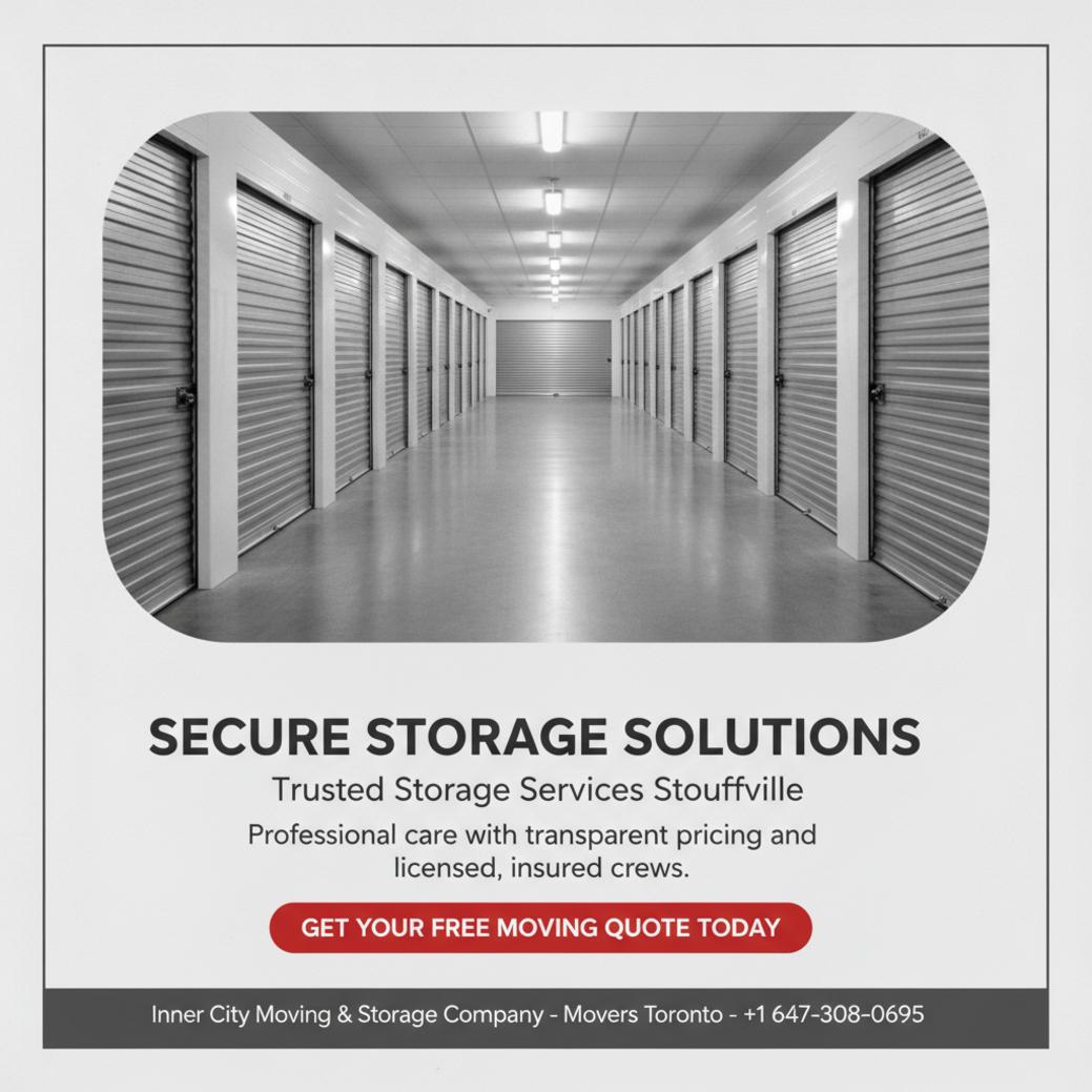 Why Storage Services in Stouffville Matter for Your Move Secure climate-controlled storage units storage services Stouffville