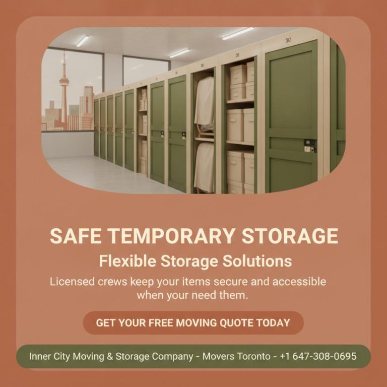 How Temporary Storage in Toronto Can Simplify Your Move