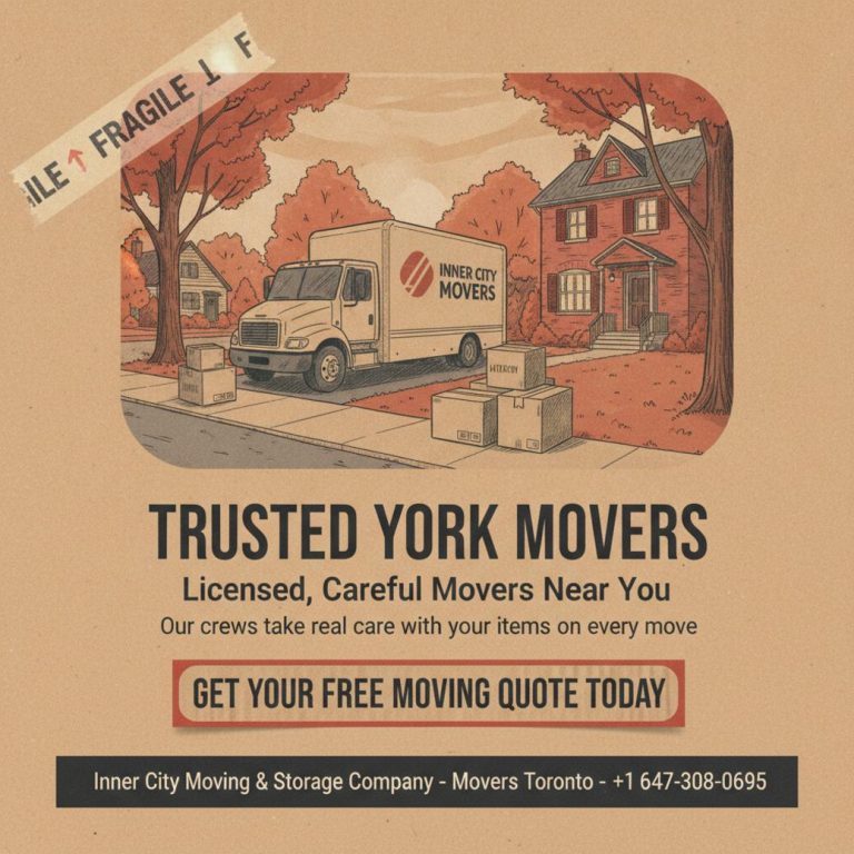 How York Movers Make Your Move Simpler and Safer