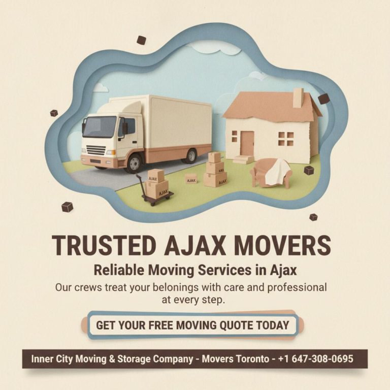 How Ajax Movers Can Ease Your Upcoming Move