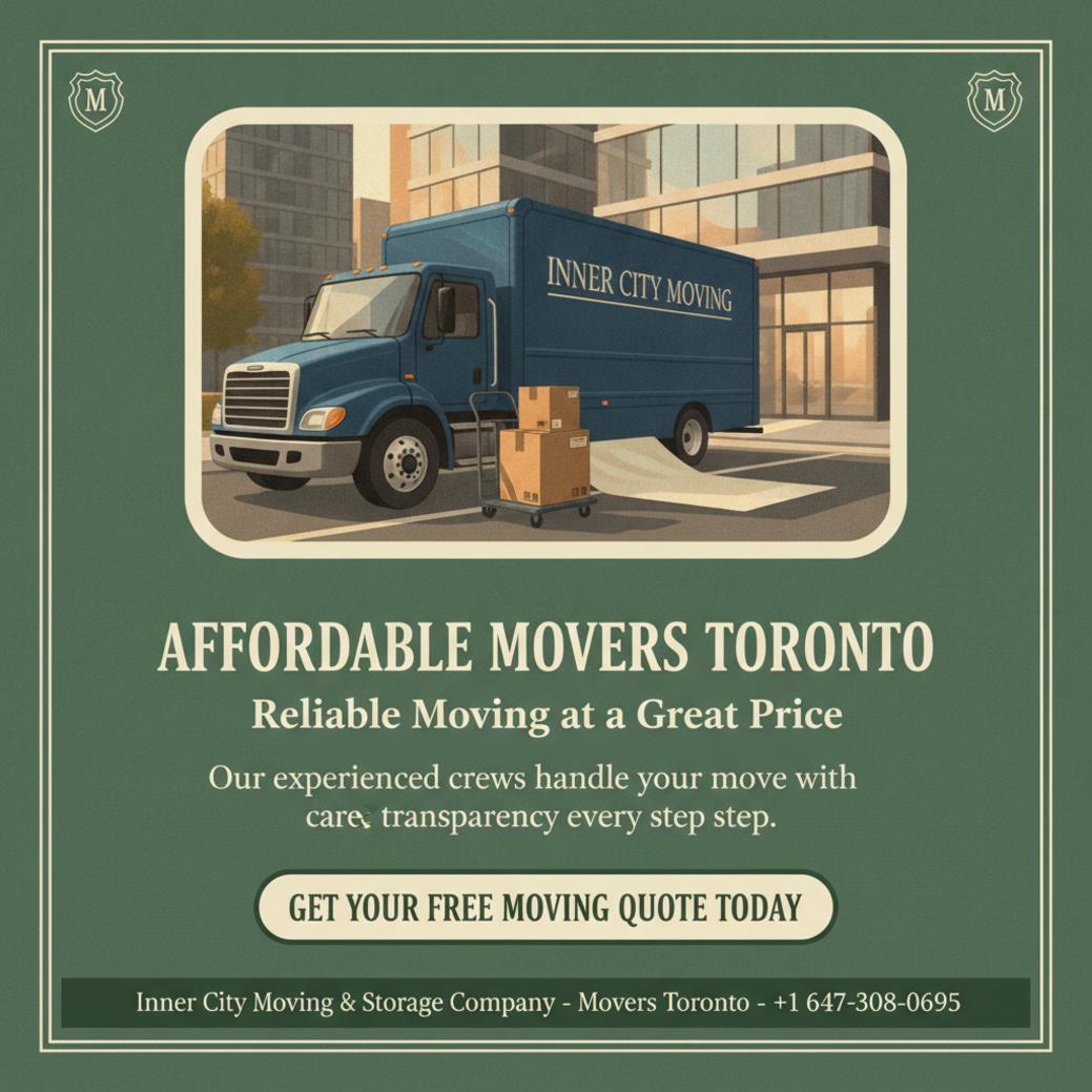 How to Find Cheap Movers in Toronto Without Sacrificing Quality Neatly packed boxes by moving truck cheap movers Toronto downtown