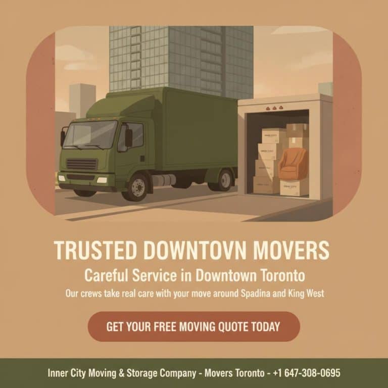 How Downtown Toronto Movers Simplify Your Move