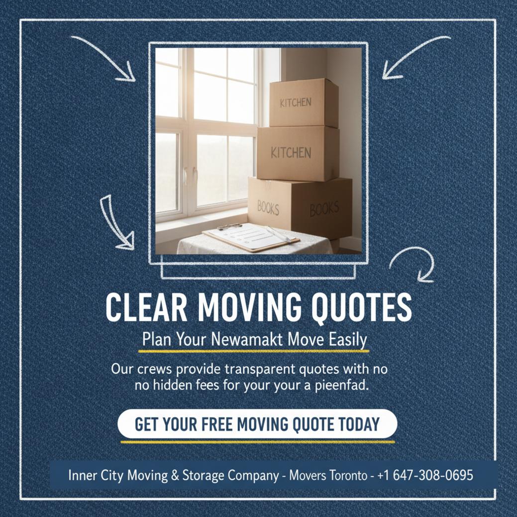 How Moving Quotes in Newmarket Help You Plan with Confidence Bright stacked moving boxes with clipboard in Newmarket home for moving quotes Newmarket