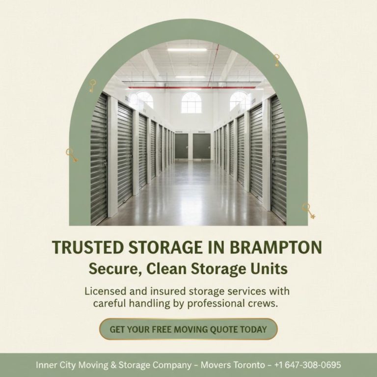 Reliable Storage Services in Brampton for Your Move