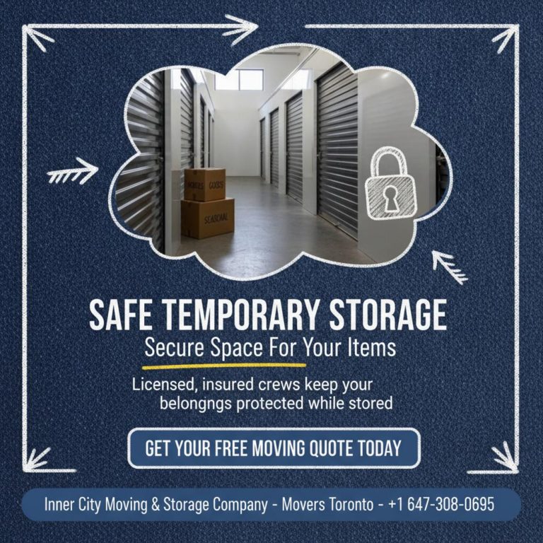 How Temporary Storage in Toronto Can Ease Your Move