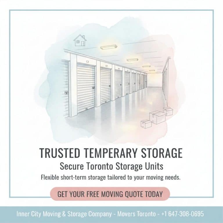 How Temporary Storage in Toronto Eases Your Move