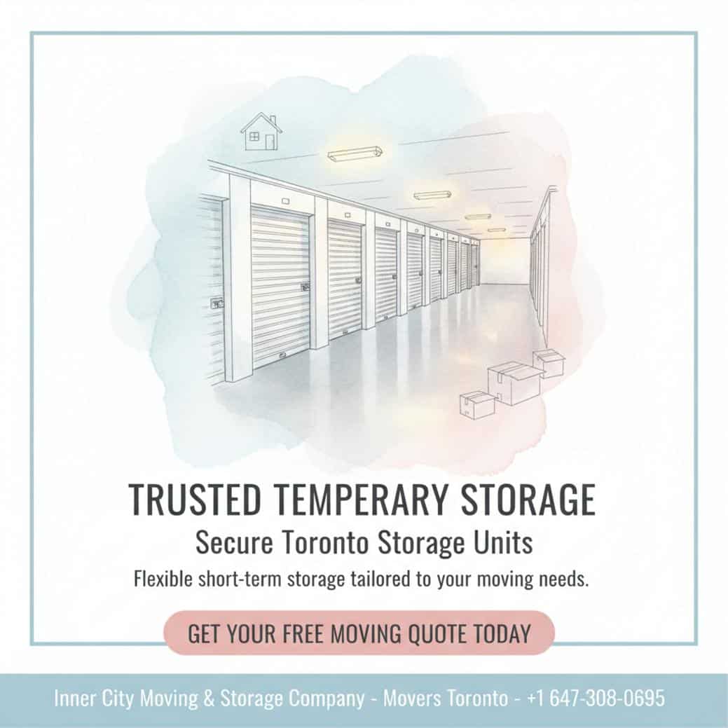 How Temporary Storage in Toronto Eases Your Move Climate-controlled clean storage units - temporary storage Toronto secure