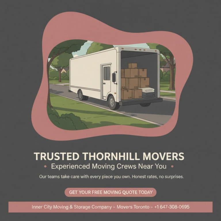 How Thornhill Movers Simplify Your Next Move